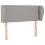 Light gray fabric headboard 103x23x78/88 cm by vidaXL, Headboards and footboards - Ref: Foro24-3116994, Price: 47,80 €, Disco...