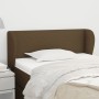 Dark gray fabric headboard 93x23x78/88 cm by vidaXL, Headboards and footboards - Ref: Foro24-3116849, Price: 49,61 €, Discoun...