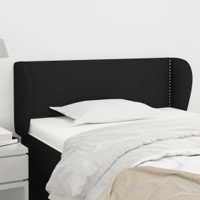 Black fabric headboard 83x23x78/88 cm by vidaXL, Headboards and footboards - Ref: Foro24-3116980, Price: 50,99 €, Discount: %