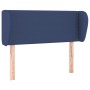 Blue fabric headboard 103x23x78/88 cm by vidaXL, Headboards and footboards - Ref: Foro24-3117000, Price: 52,99 €, Discount: %