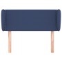 Blue fabric headboard 103x23x78/88 cm by vidaXL, Headboards and footboards - Ref: Foro24-3117000, Price: 52,99 €, Discount: %