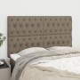 Headboards 4 units of taupe gray fabric 80x7x78/88 cm by vidaXL, Headboards and footboards - Ref: Foro24-3116678, Price: 148,...