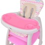 3-in-1 convertible high chair with pink table by vidaXL, Chairs and high chairs for children - Ref: Foro24-10143, Price: 147,...