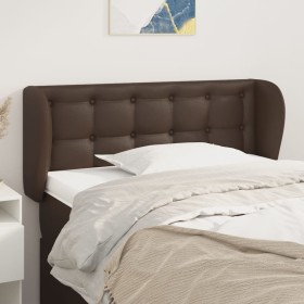 Brown synthetic leather headboard 103x23x78/88 cm by vidaXL, Headboards and footboards - Ref: Foro24-3117231, Price: 51,99 €,...