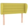 Green fabric headboard 83x23x78/88 cm by vidaXL, Headboards and footboards - Ref: Foro24-3117265, Price: 43,99 €, Discount: %