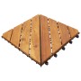 Acacia wood porch tiles 20 pcs brown 30x30 cm by vidaXL, Floors and carpets - Ref: Foro24-3114666, Price: 87,31 €, Discount: %