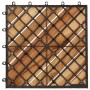 Acacia wood porch tiles 20 pcs brown 30x30 cm by vidaXL, Floors and carpets - Ref: Foro24-3114666, Price: 87,31 €, Discount: %