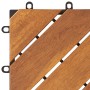 Acacia wood porch tiles 20 pcs brown 30x30 cm by vidaXL, Floors and carpets - Ref: Foro24-3114666, Price: 87,31 €, Discount: %