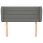 Dark gray fabric headboard 83x23x78/88 cm by vidaXL, Headboards and footboards - Ref: Foro24-3117259, Price: 47,44 €, Discoun...