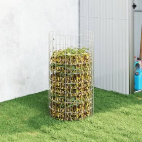 Galvanized steel garden composter Ø50x100 cm by vidaXL, Composters - Ref: Foro24-3115942, Price: 49,99 €, Discount: %