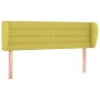 Green fabric headboard 147x23x78/88 cm by vidaXL, Headboards and footboards - Ref: Foro24-3117289, Price: 55,19 €, Discount: %