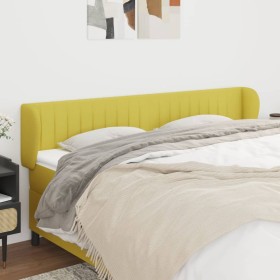 Green fabric headboard 163x23x78/88 cm by vidaXL, Headboards and footboards - Ref: Foro24-3117395, Price: 70,99 €, Discount: %