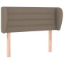 Cabecero de tela gris taupe 83x23x78/88 cm de vidaXL, Cabeceros y pies de cama - Ref: Foro24-3117262, Precio: 45,64 €, Descue...