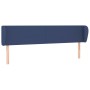 Blue fabric headboard 183x23x78/88 cm by vidaXL, Headboards and footboards - Ref: Foro24-3116884, Price: 72,99 €, Discount: %