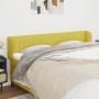 Green fabric headboard 203x23x78/88 cm by vidaXL, Headboards and footboards - Ref: Foro24-3117411, Price: 61,99 €, Discount: %