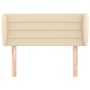 Cabecero de tela color crema 83x23x78/88 cm de vidaXL, Cabeceros y pies de cama - Ref: Foro24-3117263, Precio: 51,76 €, Descu...