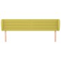 Green fabric headboard 203x23x78/88 cm by vidaXL, Headboards and footboards - Ref: Foro24-3117313, Price: 74,52 €, Discount: %