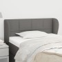 Cabecero de tela gris oscuro 103x23x78/88 cm de vidaXL, Cabeceros y pies de cama - Ref: Foro24-3117135, Precio: 60,09 €, Desc...