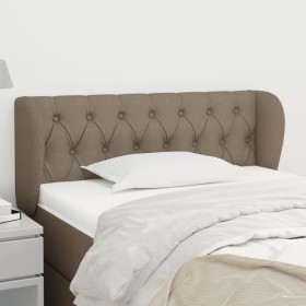 Taupe gray fabric headboard 93x23x78/88 cm by vidaXL, Headboards and footboards - Ref: Foro24-3117466, Price: 61,99 €, Discou...