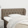 Taupe gray fabric headboard 93x23x78/88 cm by vidaXL, Headboards and footboards - Ref: Foro24-3117466, Price: 64,38 €, Discou...