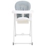 Light gray aluminum baby high chair by vidaXL, Chairs and high chairs for children - Ref: Foro24-10401, Price: 99,75 €, Disco...