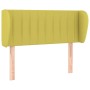 Green fabric headboard 83x23x78/88 cm by vidaXL, Headboards and footboards - Ref: Foro24-3117363, Price: 37,99 €, Discount: %