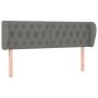 Dark gray fabric headboard 163x23x78/88 cm by vidaXL, Headboards and footboards - Ref: Foro24-3117487, Price: 87,99 €, Discou...