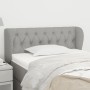 Cabecero de tela gris claro 93x23x78/88 cm de vidaXL, Cabeceros y pies de cama - Ref: Foro24-3117462, Precio: 61,19 €, Descue...