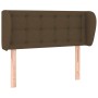 Dark brown fabric headboard 83x23x78/88 cm by vidaXL, Headboards and footboards - Ref: Foro24-3117555, Price: 44,99 €, Discou...