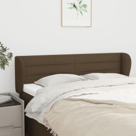 Cabecero de tela gris oscuro 147x23x78/88 cm de vidaXL, Cabeceros y pies de cama - Ref: Foro24-3117285, Precio: 67,99 €, Desc...