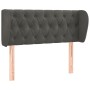 Dark gray velvet headboard 93x23x78/88 cm by vidaXL, Headboards and footboards - Ref: Foro24-3117517, Price: 75,43 €, Discoun...