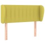 Cabecero de tela verde 103x23x78/88 cm de vidaXL, Cabeceros y pies de cama - Ref: Foro24-3117379, Precio: 46,81 €, Descuento: %