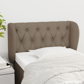 Taupe gray fabric headboard 83x23x78/88 cm by vidaXL, Headboards and footboards - Ref: Foro24-3117458, Price: 59,99 €, Discou...