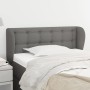 Cabecero de tela gris oscuro 93x23x78/88 cm de vidaXL, Cabeceros y pies de cama - Ref: Foro24-3117561, Precio: 58,67 €, Descu...