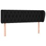 Black fabric headboard 163x23x78/88 cm by vidaXL, Headboards and footboards - Ref: Foro24-3117488, Price: 87,20 €, Discount: %