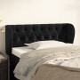 Cabecero de terciopelo negro 93x23x78/88 cm de vidaXL, Cabeceros y pies de cama - Ref: Foro24-3117518, Precio: 59,75 €, Descu...