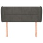 Dark gray velvet headboard 103x23x78/88 cm by vidaXL, Headboards and footboards - Ref: Foro24-3117187, Price: 56,94 €, Discou...