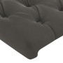 Dark gray velvet headboard 163x23x78/88 cm by vidaXL, Headboards and footboards - Ref: Foro24-3117535, Price: 89,52 €, Discou...