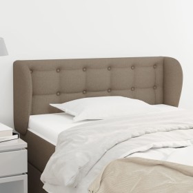 Cabecero de tela gris taupe 103x23x78/88 cm de vidaXL, Cabeceros y pies de cama - Ref: Foro24-3117572, Precio: 55,99 €, Descu...