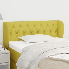 Green fabric headboard 93x23x78/88 cm by vidaXL, Headboards and footboards - Ref: Foro24-3117469, Price: 44,36 €, Discount: %