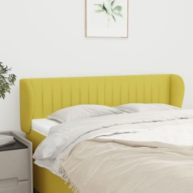 Green fabric headboard 147x23x78/88 cm by vidaXL, Headboards and footboards - Ref: Foro24-3117387, Price: 64,03 €, Discount: %