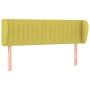 Green fabric headboard 147x23x78/88 cm by vidaXL, Headboards and footboards - Ref: Foro24-3117387, Price: 64,99 €, Discount: %