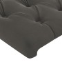 Cabecero de terciopelo gris oscuro 147x23x78/88 cm de vidaXL, Cabeceros y pies de cama - Ref: Foro24-3117529, Precio: 99,27 €...