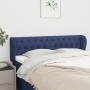 Cabecero de tela azul 163x23x78/88 cm de vidaXL, Cabeceros y pies de cama - Ref: Foro24-3117492, Precio: 87,10 €, Descuento: %