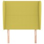 Headboard with green fabric ears 103x23x118/128 cm by vidaXL, Headboards and footboards - Ref: Foro24-3117673, Price: 70,62 €...