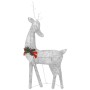 Christmas Reindeer 6 Pieces Mesh Cold White Silver by vidaXL, Christmas lights - Ref: Foro24-3154248, Price: 123,99 €, Discou...