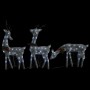 Christmas Reindeer 6 Pieces Mesh Cold White Silver by vidaXL, Christmas lights - Ref: Foro24-3154248, Price: 123,99 €, Discou...