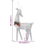 Christmas Reindeer 6 Pieces Mesh Cold White Silver by vidaXL, Christmas lights - Ref: Foro24-3154248, Price: 123,99 €, Discou...