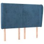 Headboard with dark blue velvet ears 147x23x118/128 cm by vidaXL, Headboards and footboards - Ref: Foro24-3117728, Price: 126...