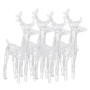 Christmas reindeer 4 units 160 warm white acrylic LEDs by vidaXL, Christmas lights - Ref: Foro24-3154252, Price: 114,42 €, Di...